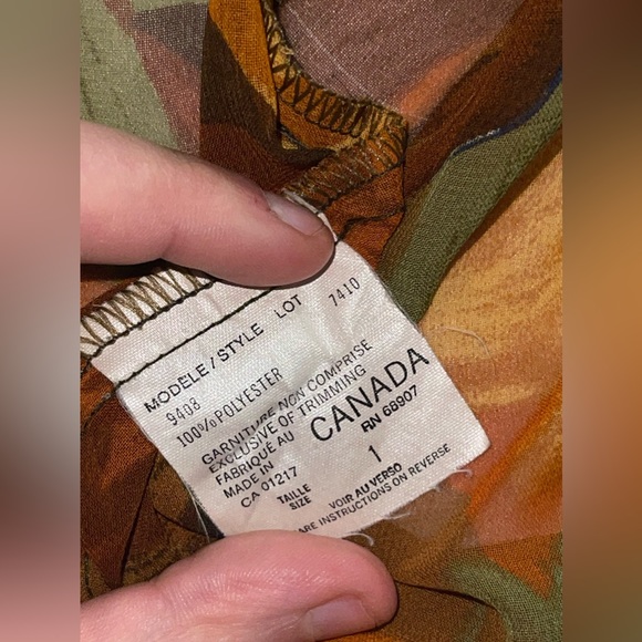 Vintage Y2K Le Chateau Blouse - Picture 7 of 7